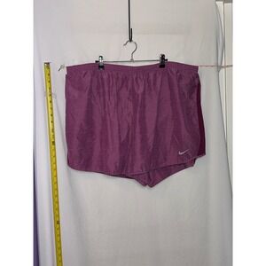 Nike Dri-FIT Women's Running Shorts Purple Size 3X Athletic Lightweight